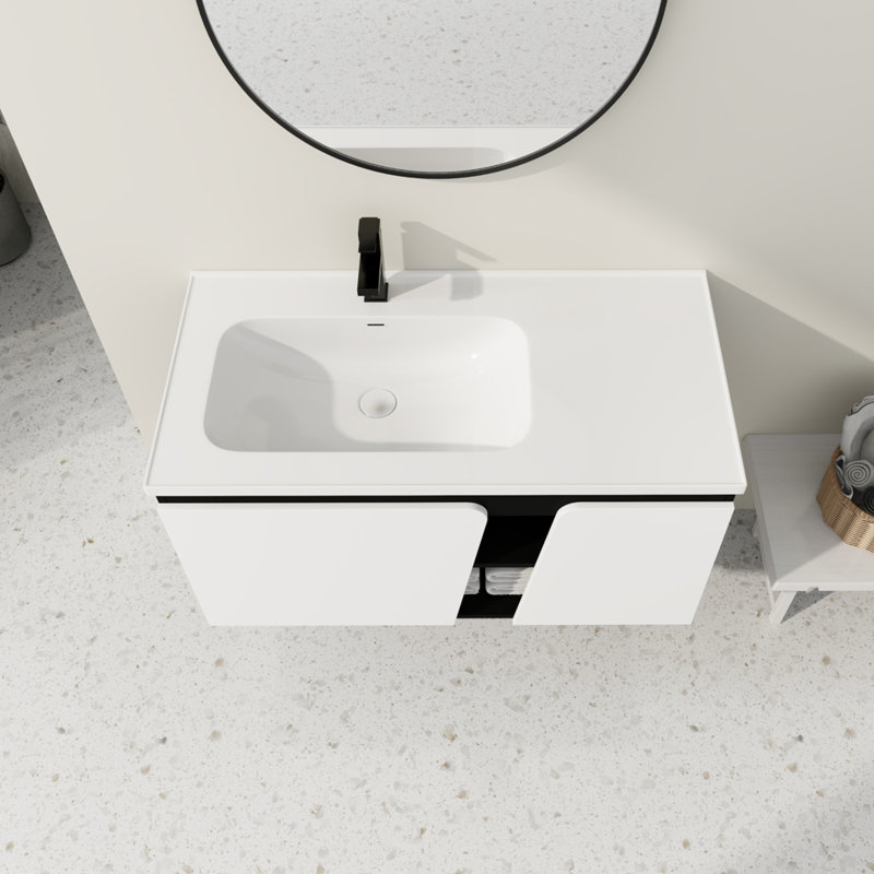 39.57'' Single Bathroom Vanity Base Only