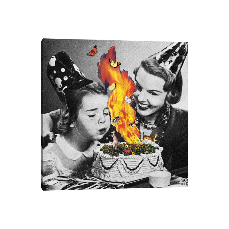 Eugenia Loli - Come On Darling Make Their Wish by Eugenia Loli - Wrapped Canvas Gallery-Wrapped Canvas Giclée