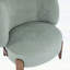 Fauteuil à oreilles confortable avec pieds en bois pour un confort élégant-416438221