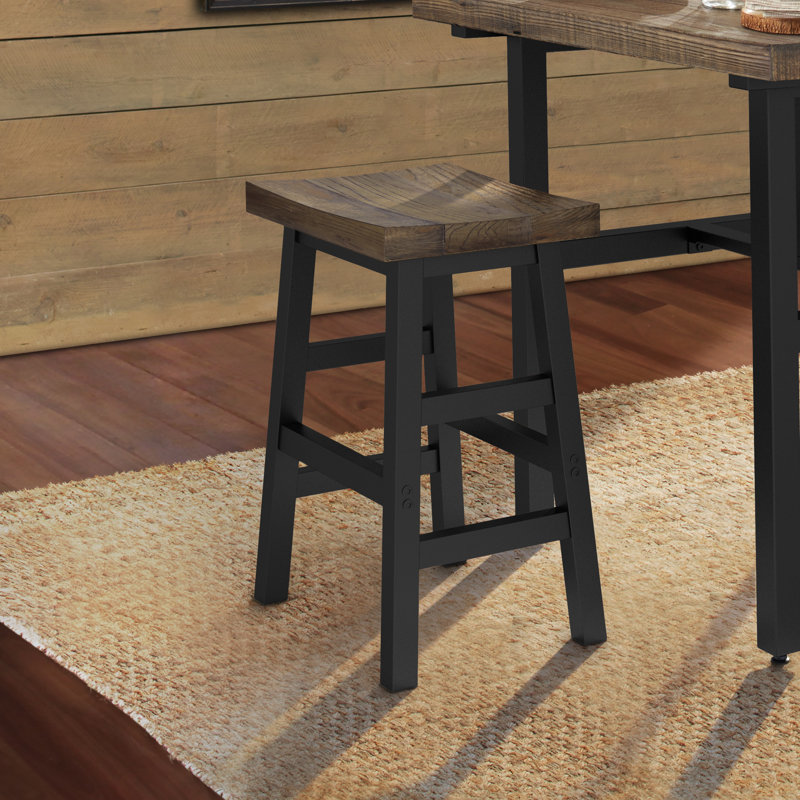 Bascom Counter Stool with Metal Frame
