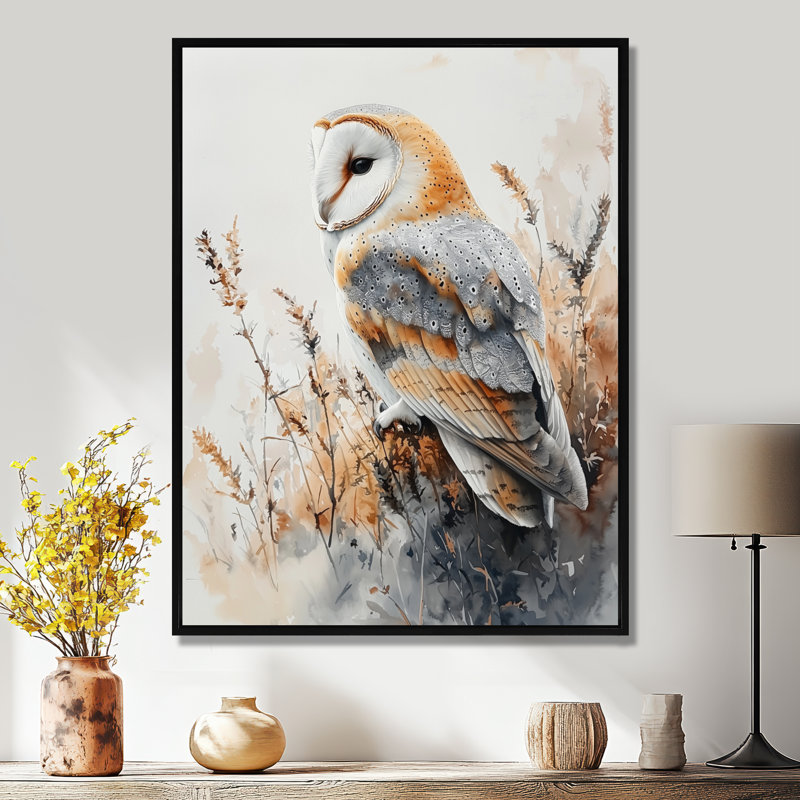 Fevbas - animaux, impressions sur toile, Noir, Impression encadrée flottante, H 20 po x l 12 po