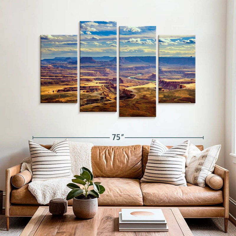 Alvord Canyonlands Park à couper le souffle, H 42 po x l 68 po