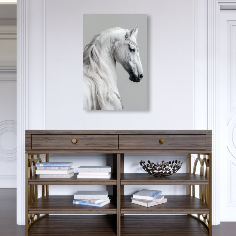 Jeweled Mane I Print by Oliver Gal, 24" H x 16" W, Gallery Wrapped