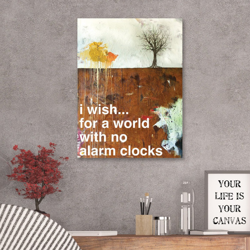 Alarm Clocks by Kent Youngstrom - Wrapped Canvas Print, 51cm H x 38cm W x 4cm D