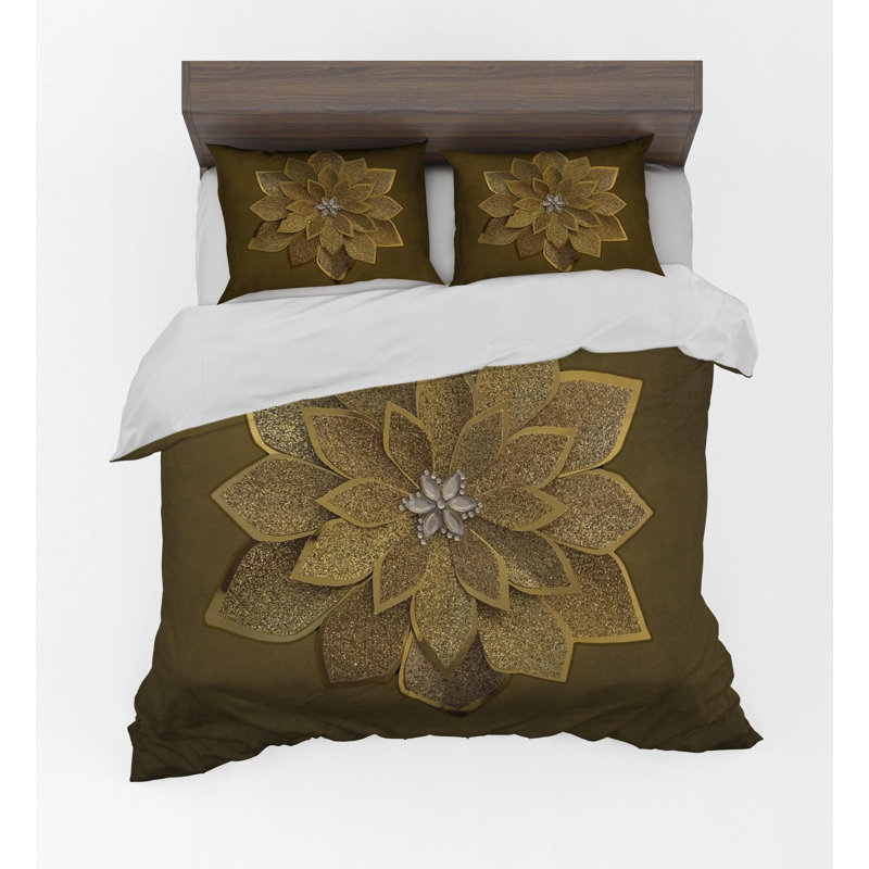 Comforter Kathy Redmond Art #2, King Microfiber + 2 King Pillowcases