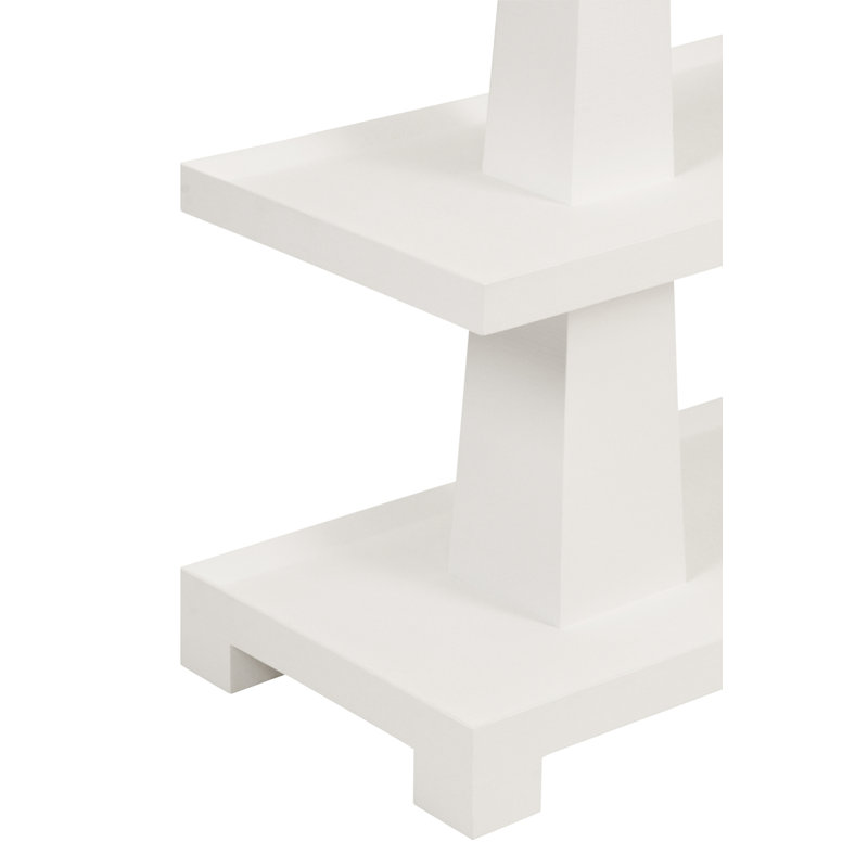62'' W Console Table, White