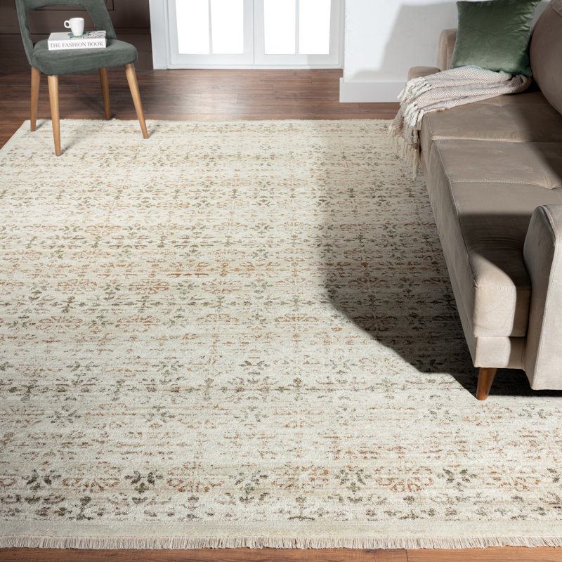 Mirabelle Floral Area Rug, Rectangle 2' x 3'