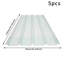 5Pcs High Impact Clear Corrugated Roofing Sheets Plastic Sheet UV 90*120cm
