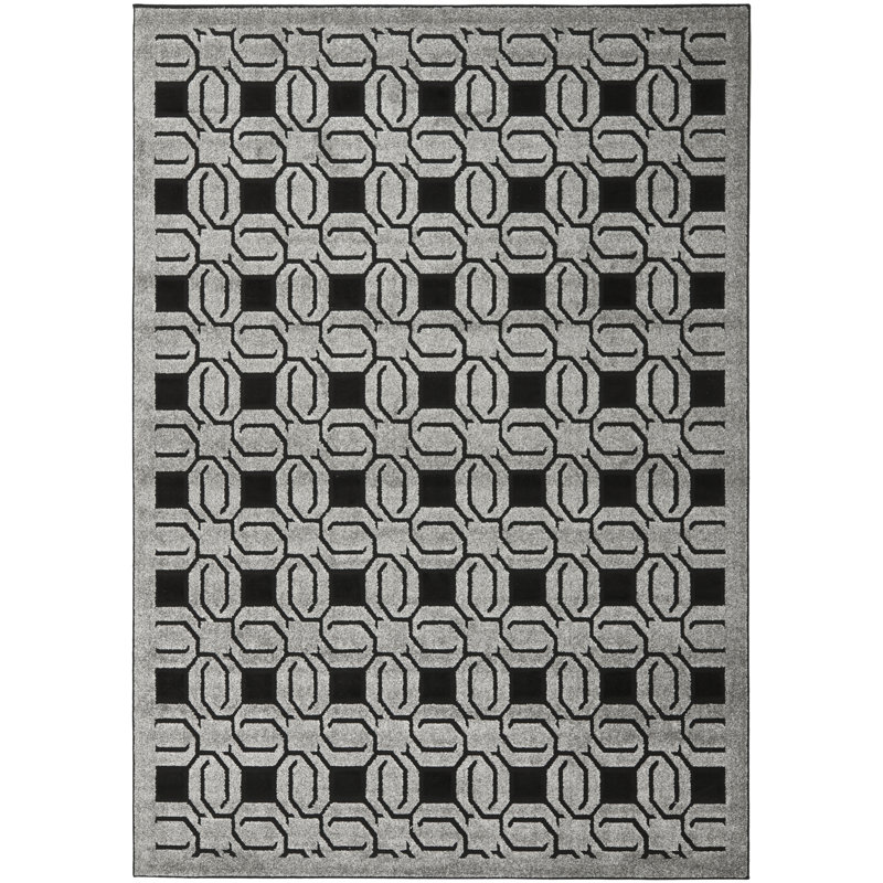 York Performance Geometric Rug, Rectangle 5'3" x 7'7"