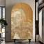 Armoire de rangement arquée pour chambre à coucher