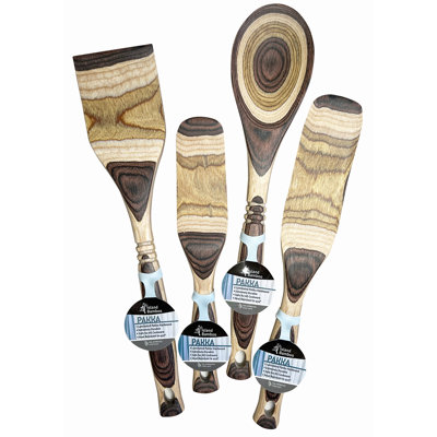 Island Bamboo 4 Utensil Set
