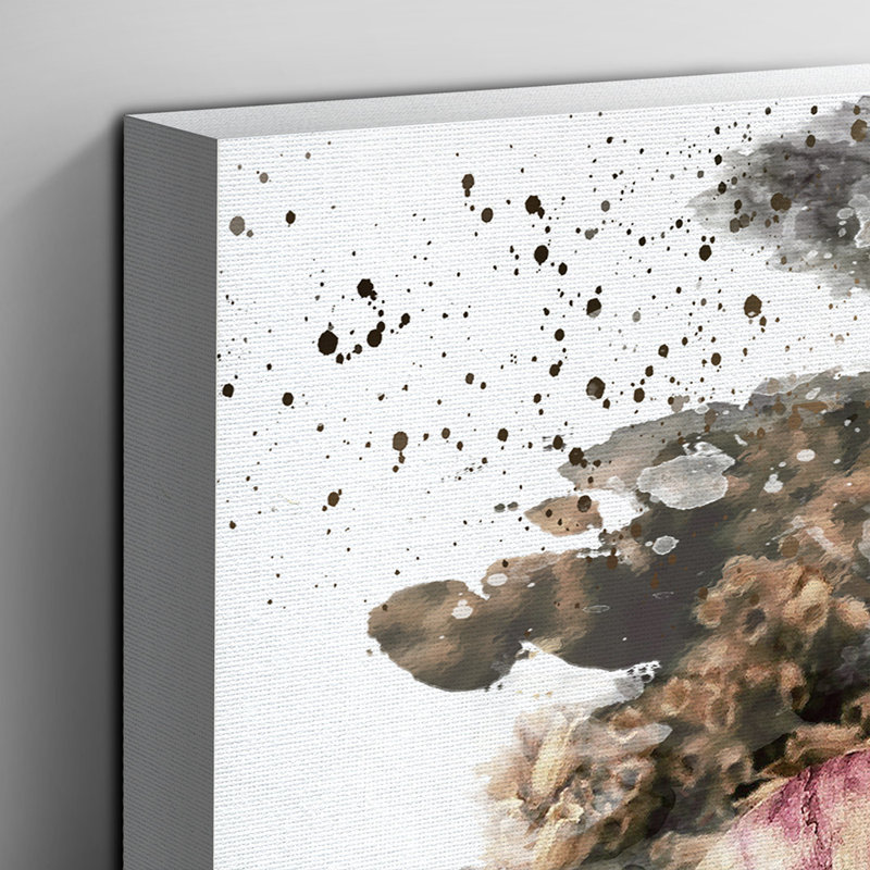 Garlic - Wall Art, 40cm H x 60cm W, Wrapped Canvas