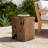 Bloomsdale Square Teak Outdoor Side Table