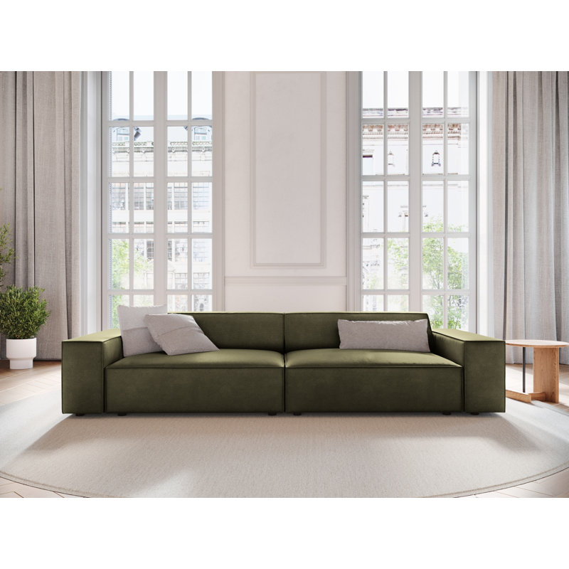 Jodie 4 Seater Sofa, 4, Green