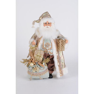 Élégante sauge illuminée Père Noël
