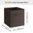 Storage Cube Bins with Handle, Cube Organizer Baskets for Shelves and Closet-1705164607-1705164583