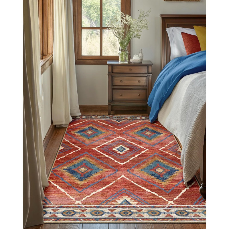 Geometric Machine Tufted 120cm X 180cm Area Rug