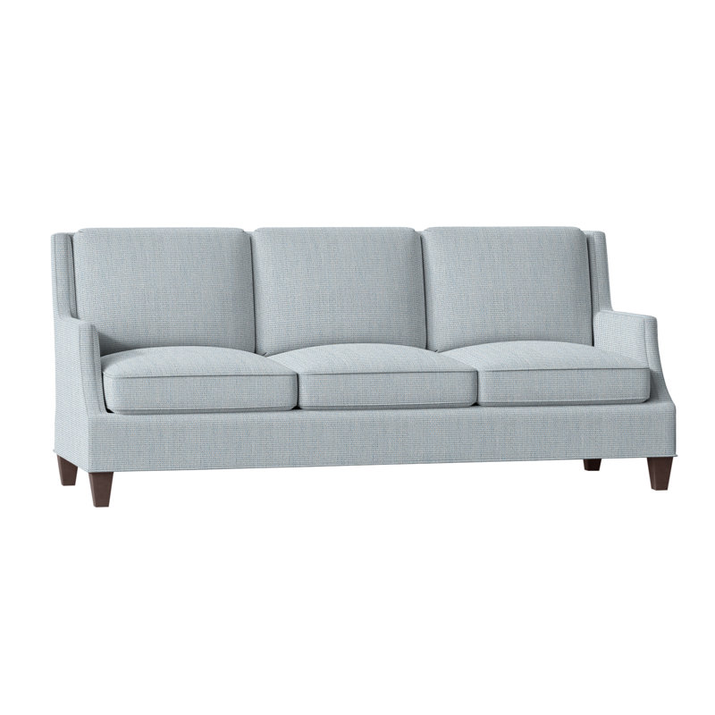 Savannah Upholstered 93'' Sofa, Tobacco, Perigold Play Sky