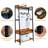 33'' Wide Hall Tree with Bench and Shoe Storage