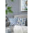 Embroidered Reversible Throw Pillow