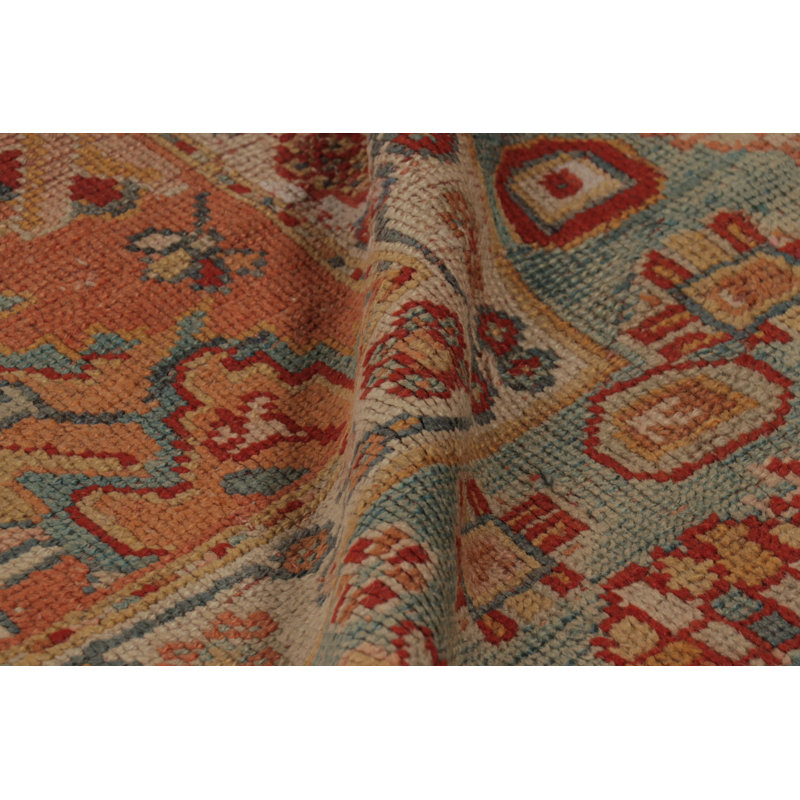 Antique One-of-a-Kind 13'4" X 15'10" Hand Knotted Area Rug