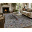 Dahlia Oriental Gray Hand Knotted Wool Rug 6'0" x 9'0"