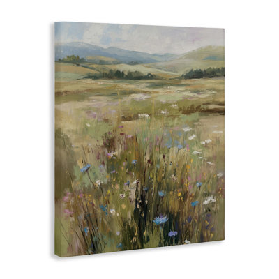 «Breezy Pastures Impression Canvas» par Svetlana Aleynikova