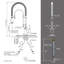 Pull Out Gooseneck High-Arc Kitchen Faucet-82627980