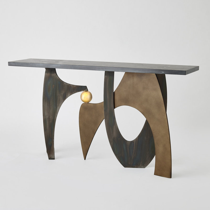 64'' W Marble Console Table