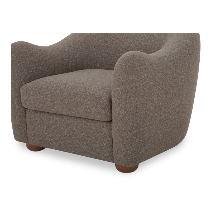 Bria Armchair, Espresso Performance Fabric