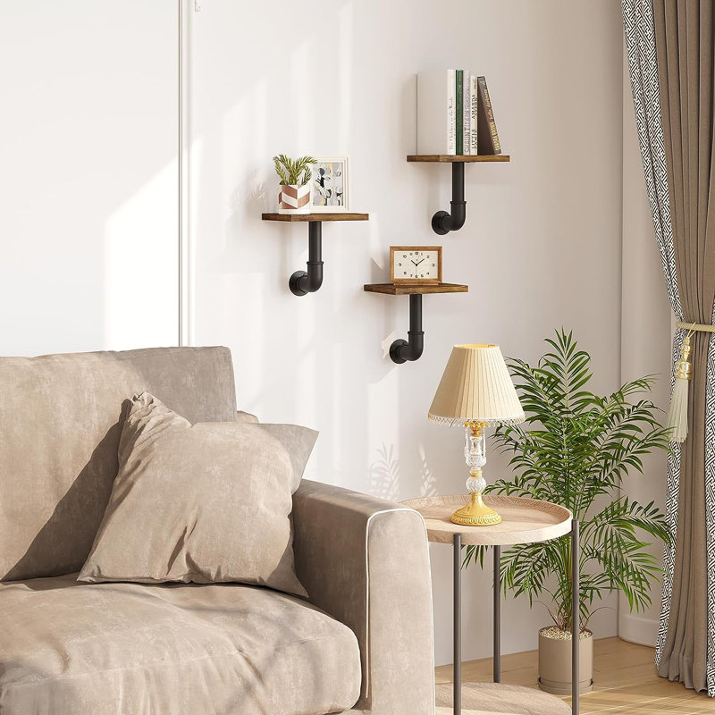 Danil 3 Piece Floating Shelf