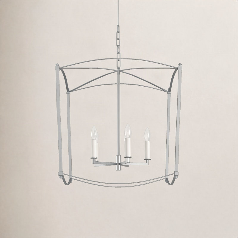 Olive 5-Light Chandelier, Polished Nickel