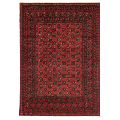 Tapis rouge Khal Mohammadi 6 pi 6 po x 9 pi 4 po