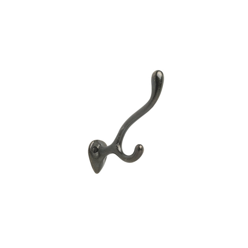 Wall Hook, Silicon Bronze Dark Lustre