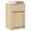 Bedside Cabinet 39X35x65 Cm Engineered Wood-81661022