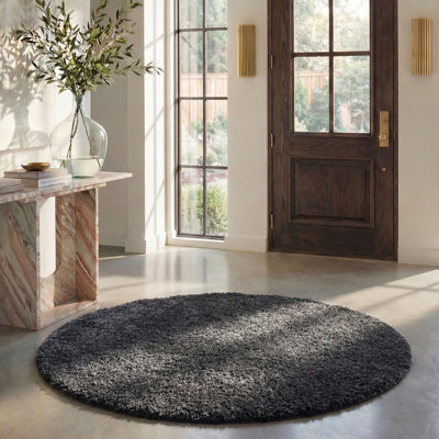 Tapis gris anthracite jiang
