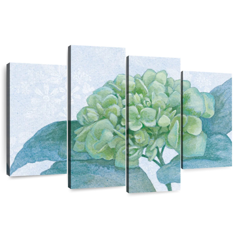 Hortensia bleu Harnek I, H 32 po x l 52 po