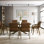 Nedyo 6 - Person Pedestal Dining Set
