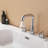 5.19" Modern Widespread Bathroom Sink Faucet 3 Hole, 2-Handle Bathroom Faucet-128892710