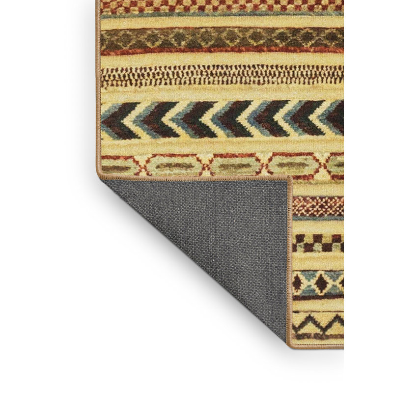 Abstract Indoor Rug, Rectangle 5' x 7'