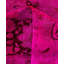 Tapis unique noué à la main Rachal - rose, 12 pi 2 po x 19 pi 3 po