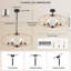 Lustre tambour à 6 lumières Heald