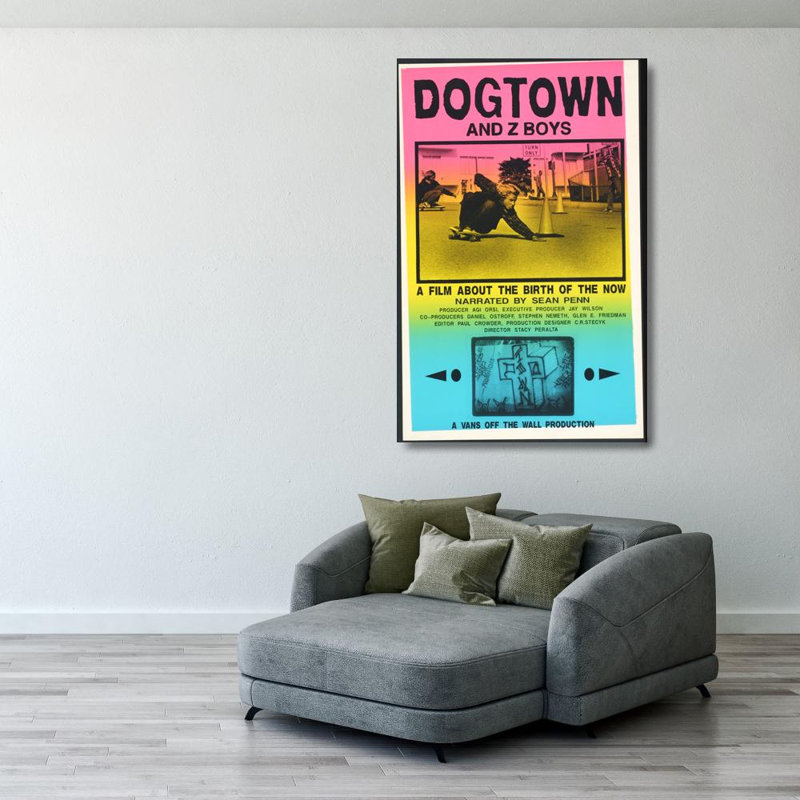 Dodtown et Z garçons, H 40 po x l 26 po