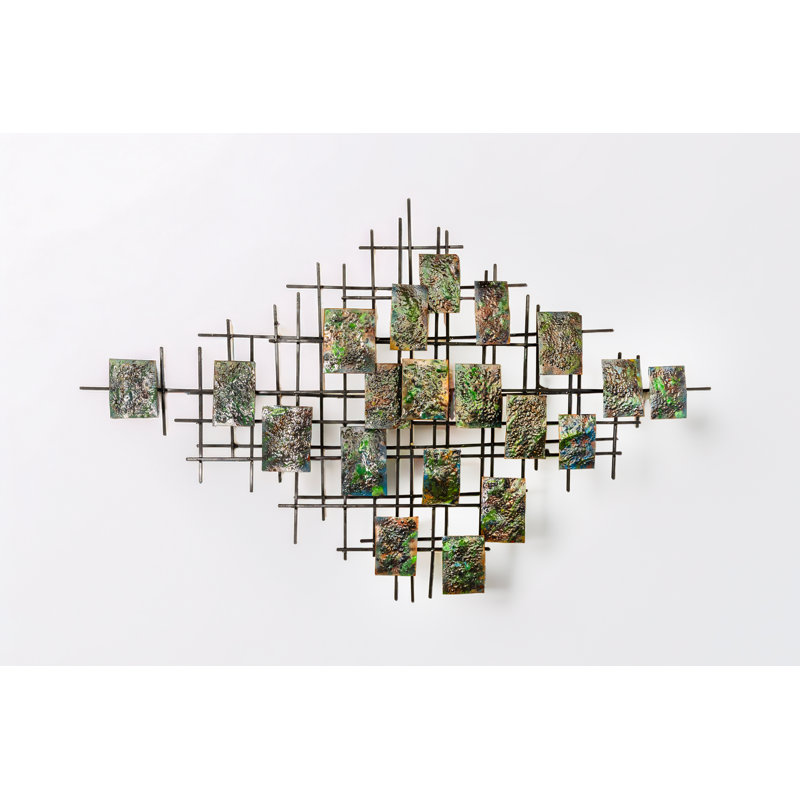 Aegean Green Copper Wall Sculpture by Paul Harvey