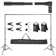 9.5X10ft Adjustable Backdrop Support System Stand Photography Background Photo Crossbar Kit With Bag