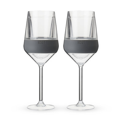 Chilling Stemmed Wine FREEZE in Gray