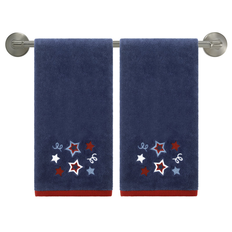 Avanti Stars 2-Pack Hand Towel Set