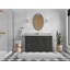 Meuble-lavabo simple avec plateau Charlotte 60