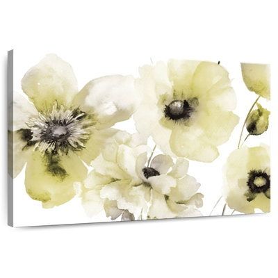 Harnek Gray Yellow Flora I
