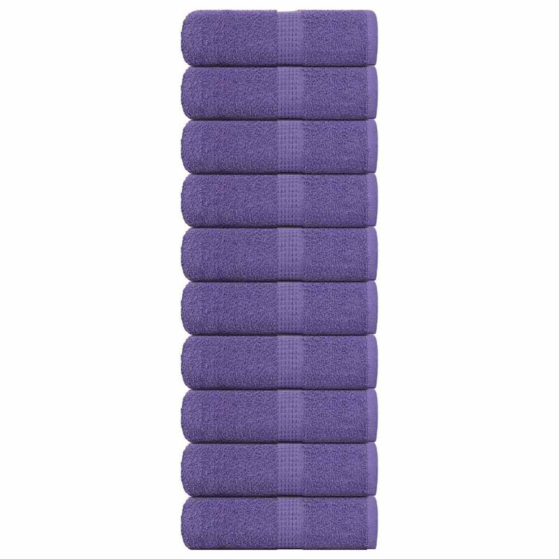 Reshon 100% Cotton Hand Towel, Purple